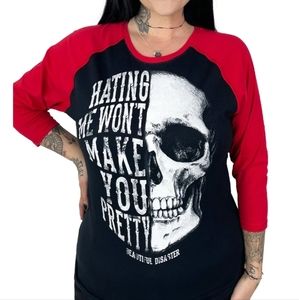 Beautiful Disaster Raglan